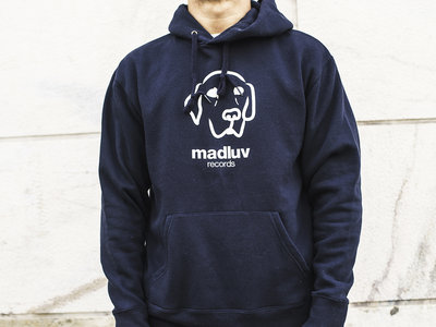 Madluv Records T-shirt logo (navy blue)